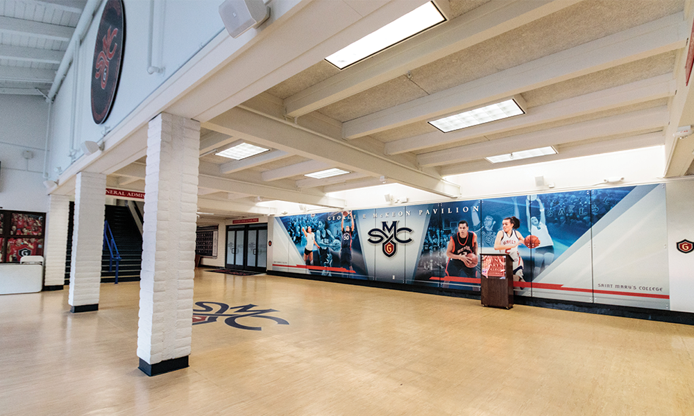 Cahill Contractors Athletic Facilities Experience: Saint Mary’s College – Mckeon Pavilion
